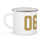 06108 East Hartford Connecticut Zip Code Enamel Camping Mug