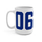 06242 Eastford Connecticut Zip Code Mug 15oz