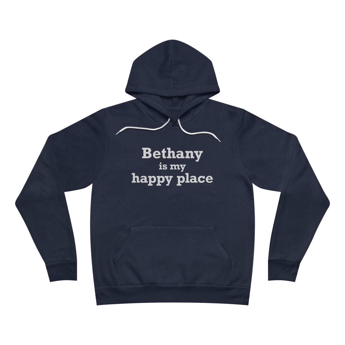Bethany is My Happy Place Unisex Sponge Fleece Pullover Hoodie