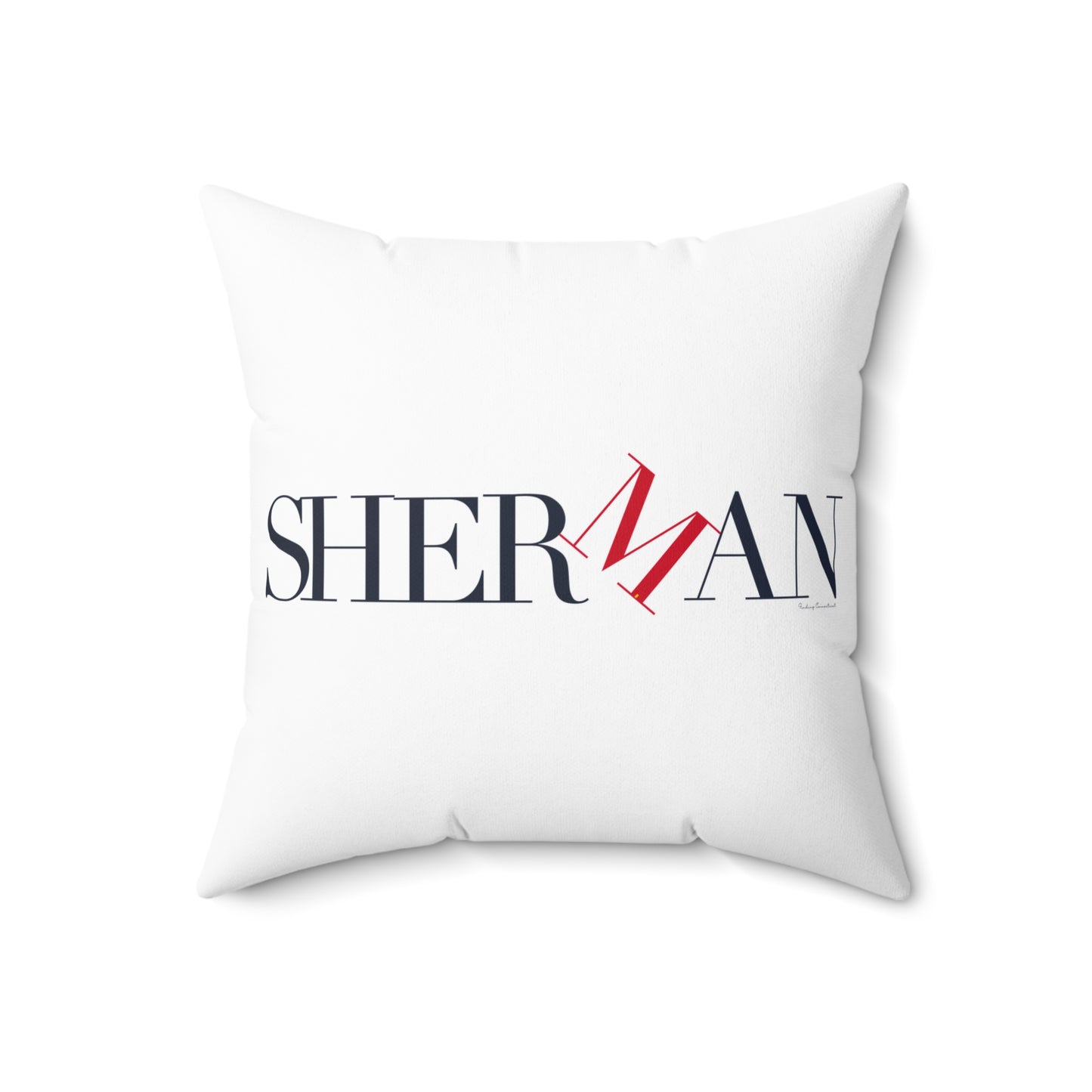 41 Tilt Sherman Spun Polyester Square Pillow