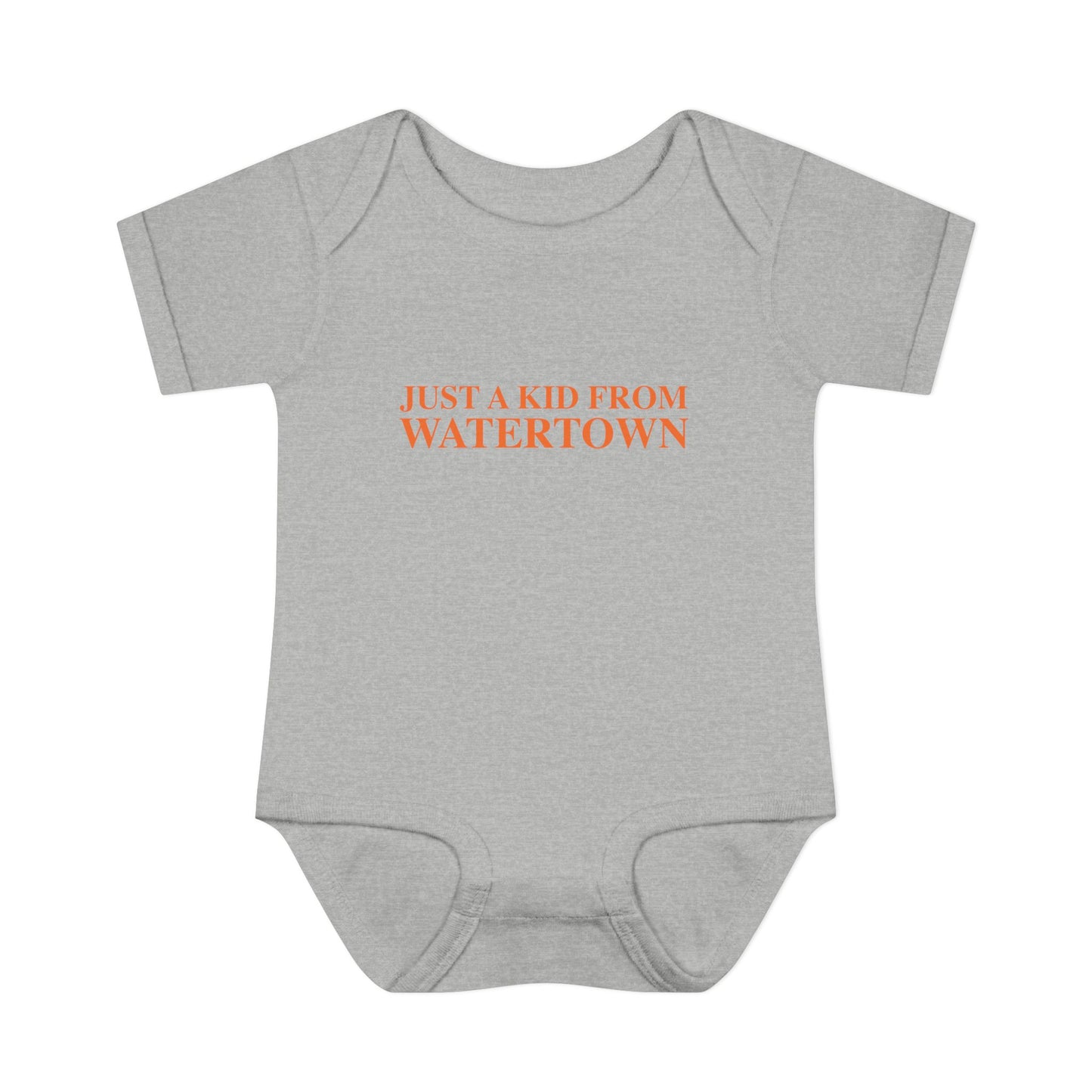 Just a kid from Watertown Infant Baby Rib Bodysuit