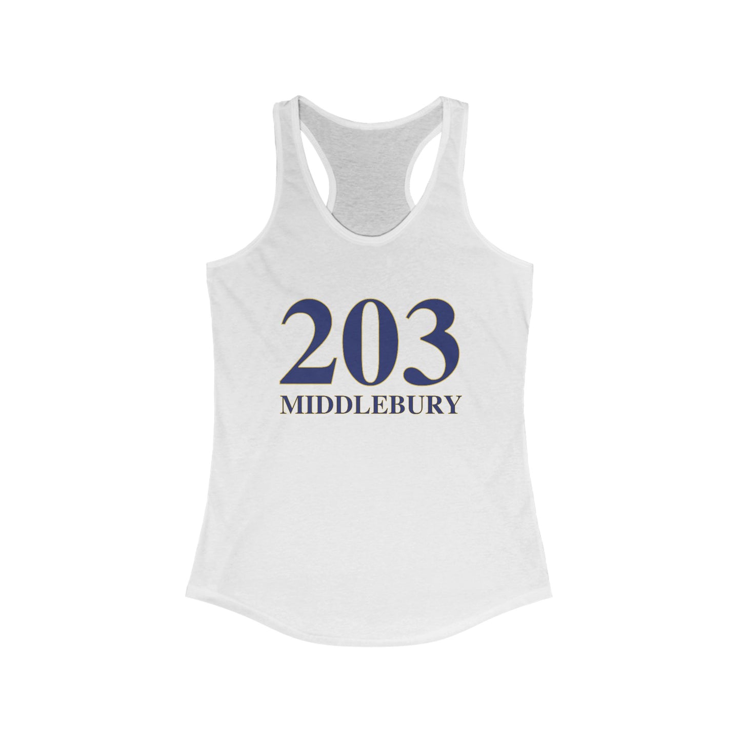 203 Middlebury Women's Ideal Racerback Tank Top