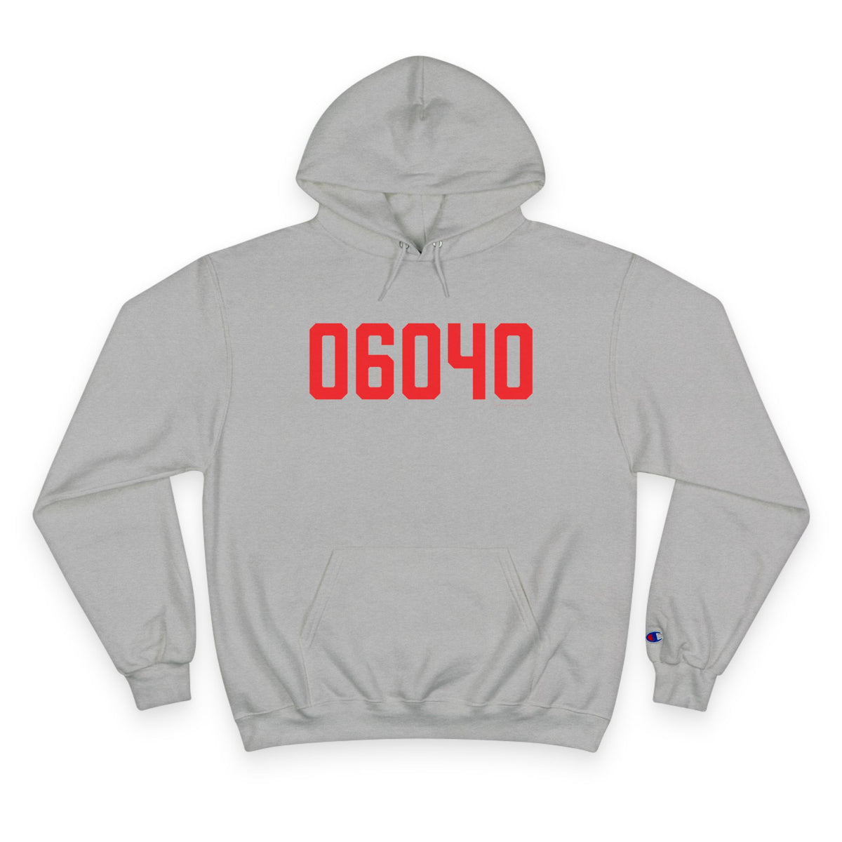 06040 Manchester Connecticut Zip Code Champion Hoodie