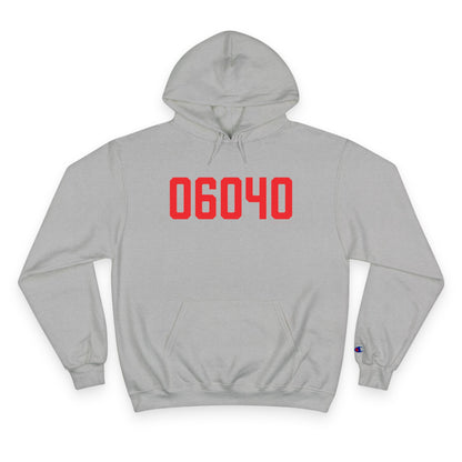 06040 Manchester Connecticut Zip Code Champion Hoodie