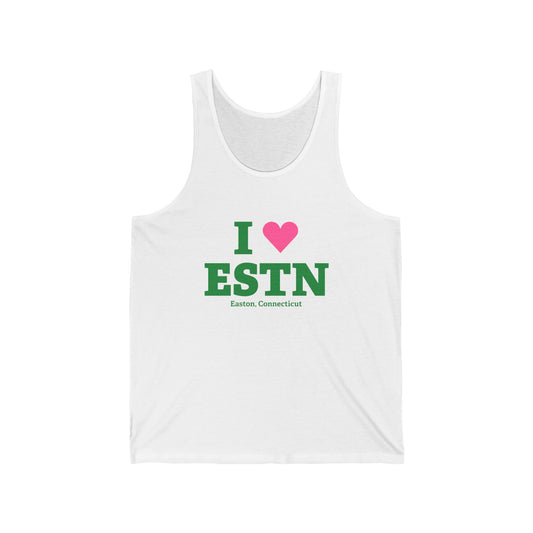 I Heart ESTN Unisex Jersey Tank Top