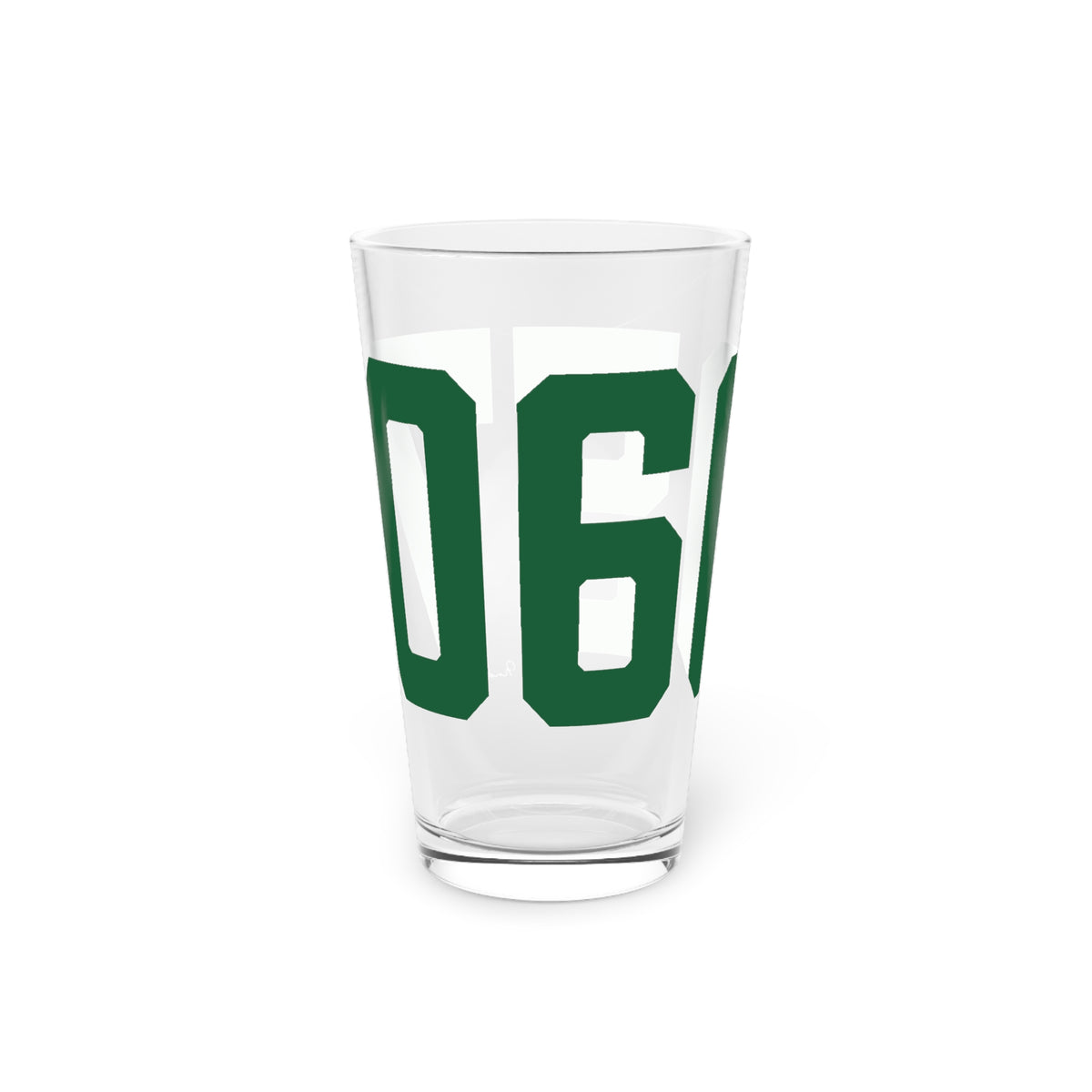 06057 New Hartford Connecticut Zip Code Pint Glass, 16oz