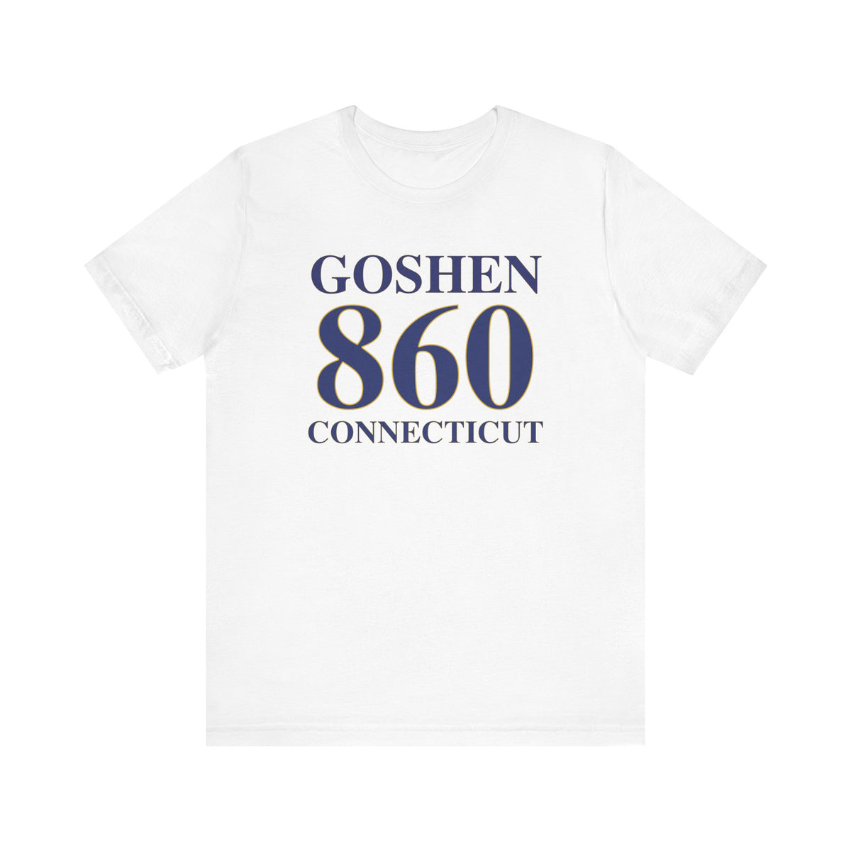 Goshen 860 Connecticut Unisex Jersey Short Sleeve T-Shirt