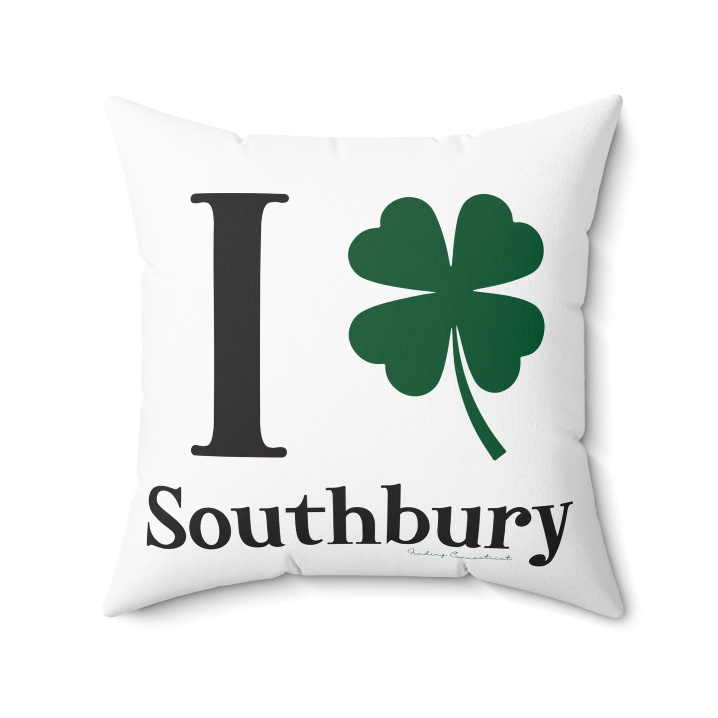 I Clover Southbury Spun Polyester Square Pillow