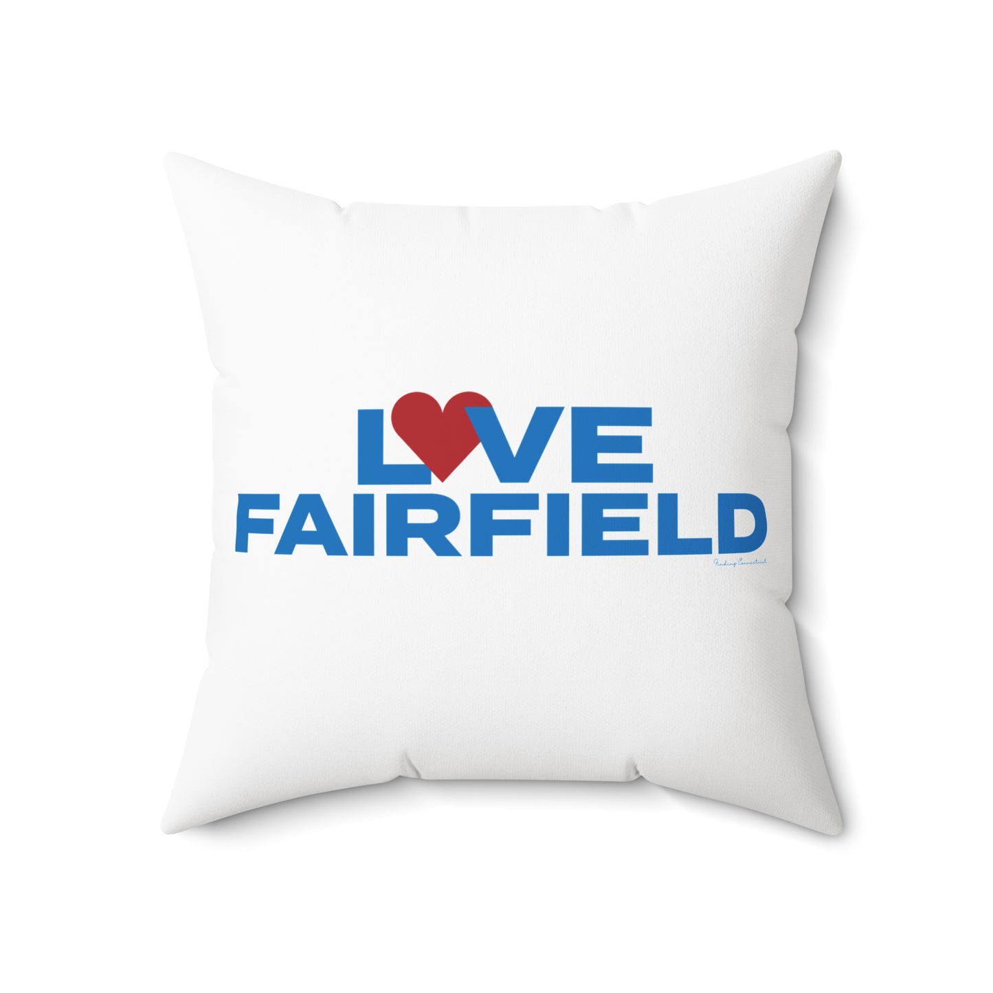 Love Fairfield Spun Polyester Square Pillow