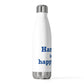 Hampton is My Happy Place 20oz Insulated Bottle