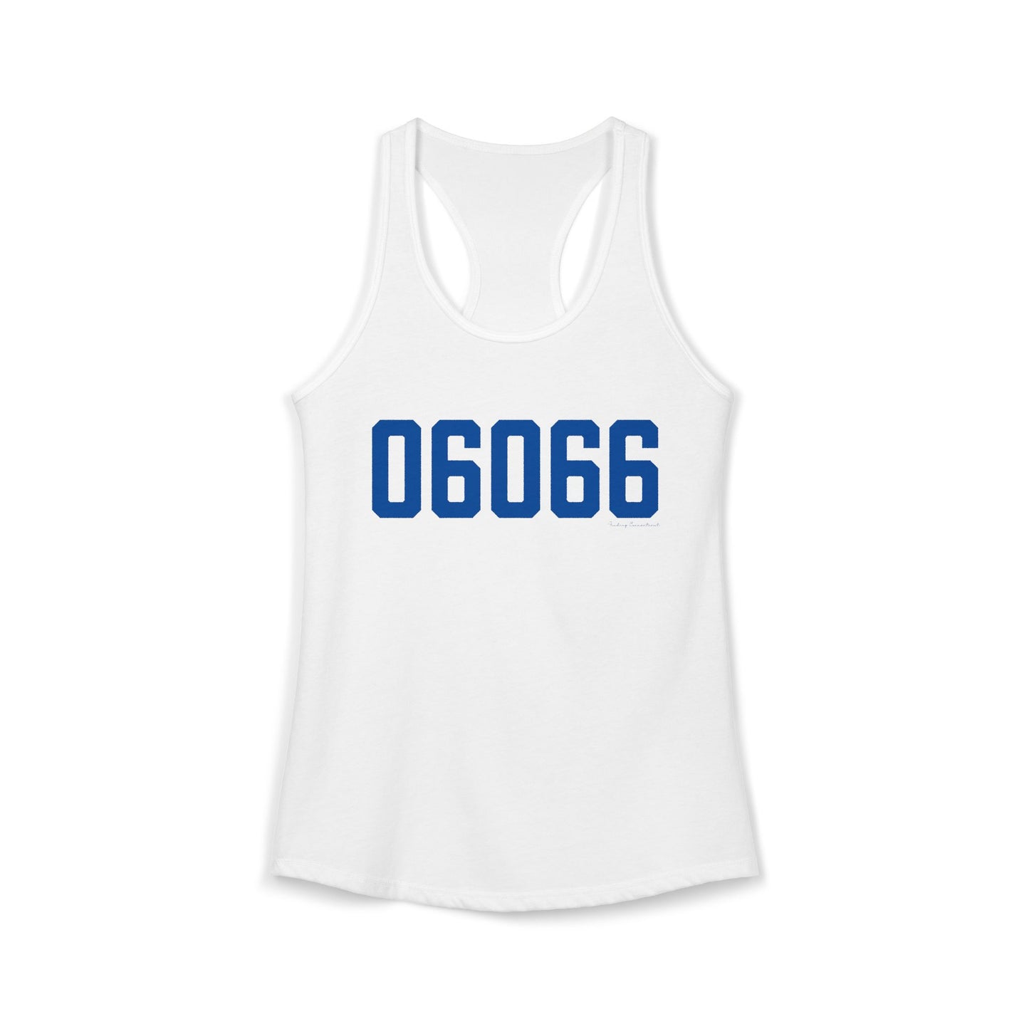 06066 Vernon Connecticut Zip Code Women's Ideal Racerback Tank Top