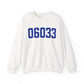 06033 Glastonbury Connecticut Zip Code Heavy Blend™ Crewneck Sweatshirt