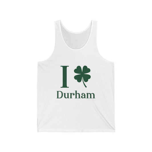 I Clover Durham Unisex Jersey Tank