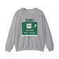 Vintage WCP Exit 60 Sign Unisex Heavy Blend™ Crewneck Sweatshirt