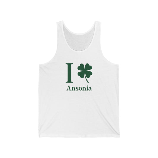 I Clover Ansonia Unisex Jersey Tank Top