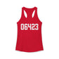 06423 East Haddam CT Zip Code Women's Ideal Racerback Tank Top
