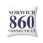 Norwich 860 Connecticut Spun Polyester Square Pillow