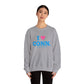 I Heart CONN. Unisex Heavy Blend™ Crewneck Sweatshirt
