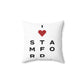 Stamford Vision Spun Polyester Square Pillow