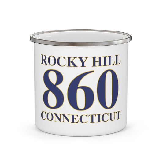 Rocky Hill 860 Connecticut Enamel Camping Mug