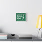 Vintage Exit 64 WCP Sign Matte Canvas, Stretched, 1.25"