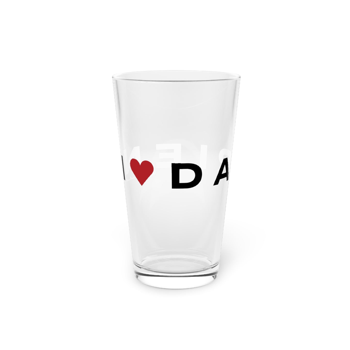 Darien Vision Pint Glass, 16oz