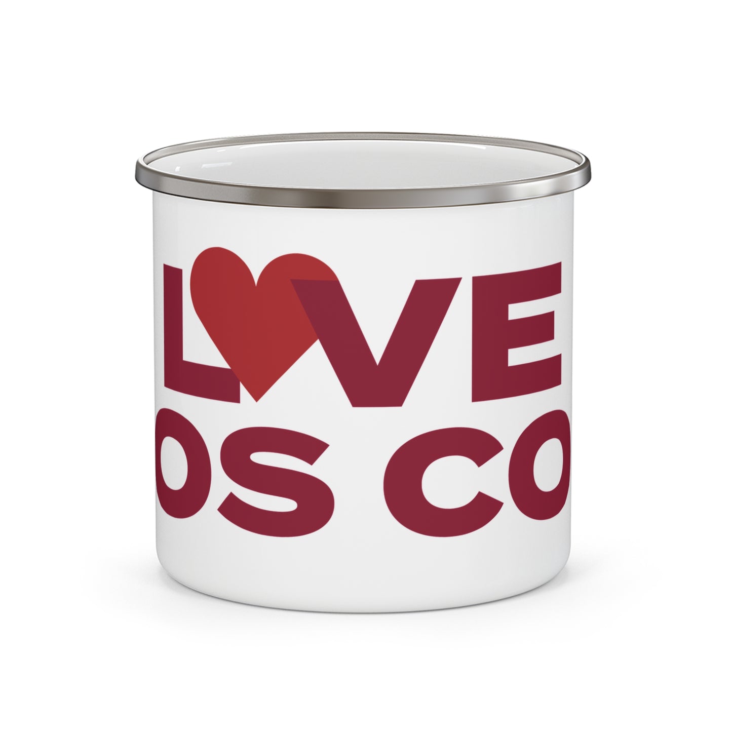 Love Cos Cob Enamel Camping Mug