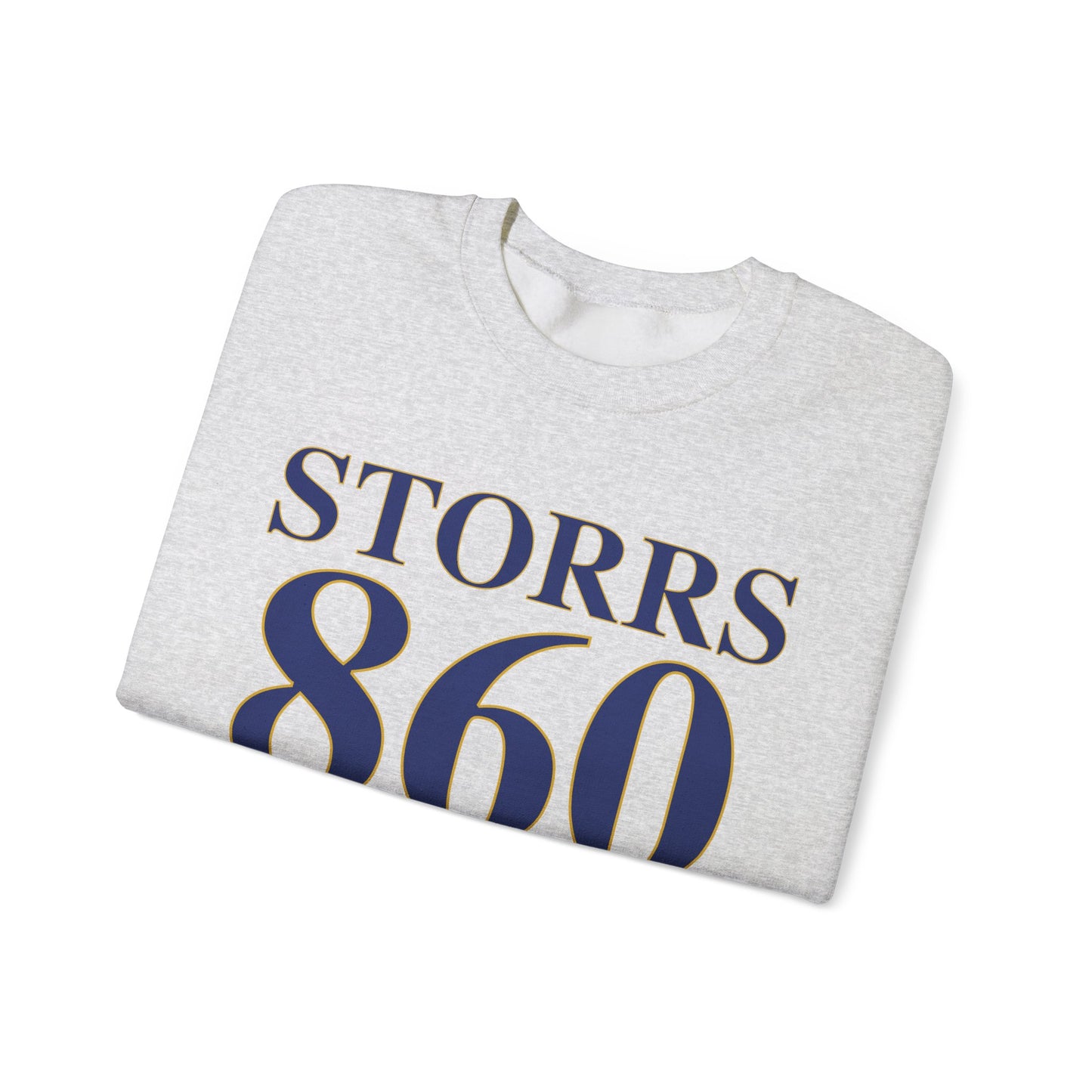 Storrs 860 Connecticut Unisex Heavy Blend™ Crewneck Sweatshirt