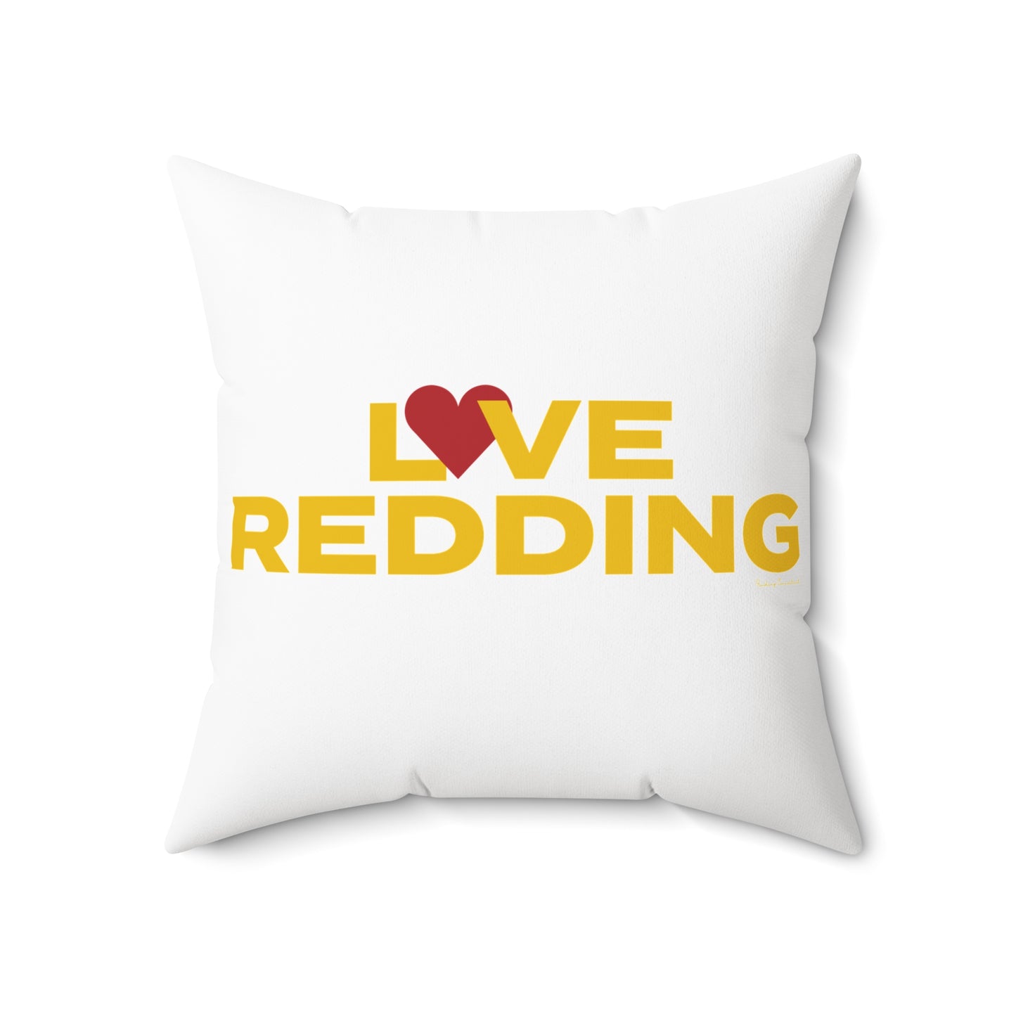 Love Redding Spun Polyester Square Pillow