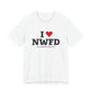 I Heart NWFD Unisex Jersey Short Sleeve T-Shirt