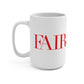 41 Tilt Fairfield Mug 15oz