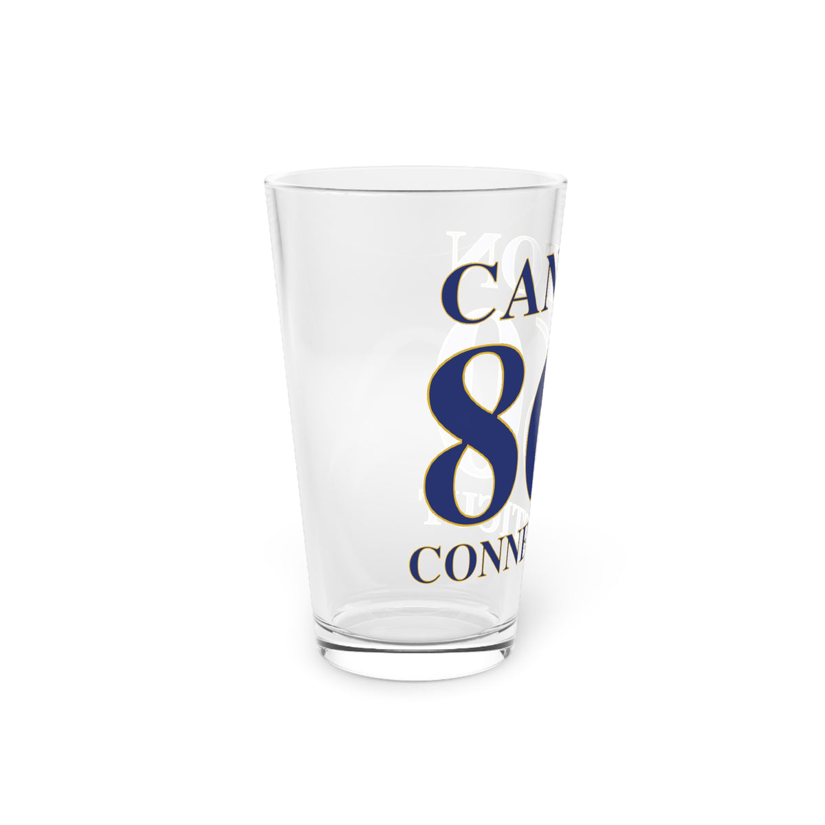 Canton 860 Connecticut Pint Glass, 16oz