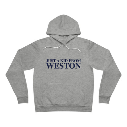 Just a kid from Weston Unisex Sponge Fleece Pullover Hoodie