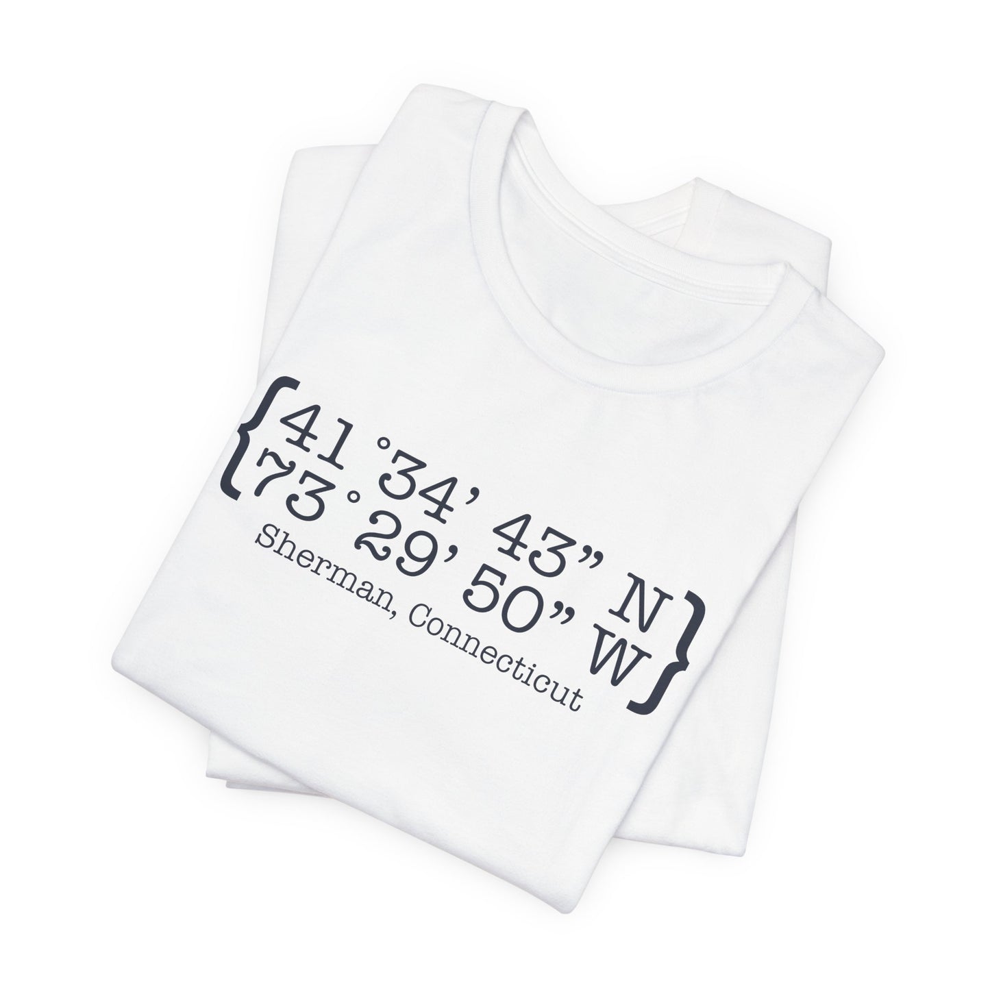 Sherman Coordinates Unisex Jersey Short Sleeve T-Shirt