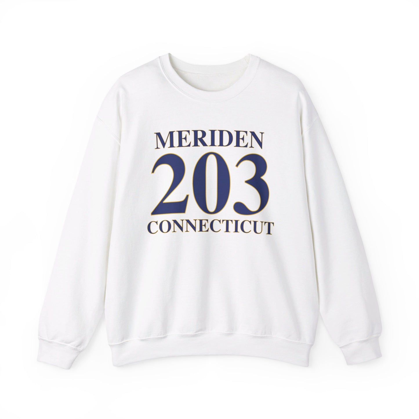 Meriden 203 Connecticut Unisex Heavy Blend™ Crewneck Sweatshirt