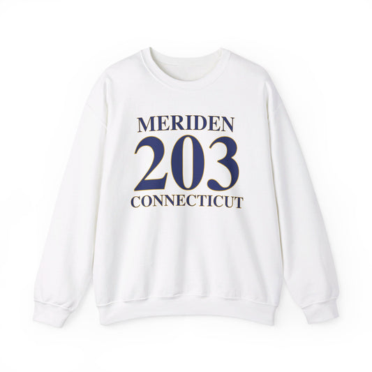 Meriden 203 Connecticut Unisex Heavy Blend™ Crewneck Sweatshirt