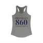 Brooklyn 860 Connecticut Women's Ideal Racerback Tank Top
