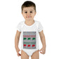 Connecticut Ugly Holiday Infant Baby Rib Bodysuit