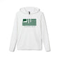 Fairfield Connecticut St Patrick’s Day Flag adidas Unisex Fleece Hoodie