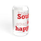 Southport is My Happy Place Sipper Glass, 16oz