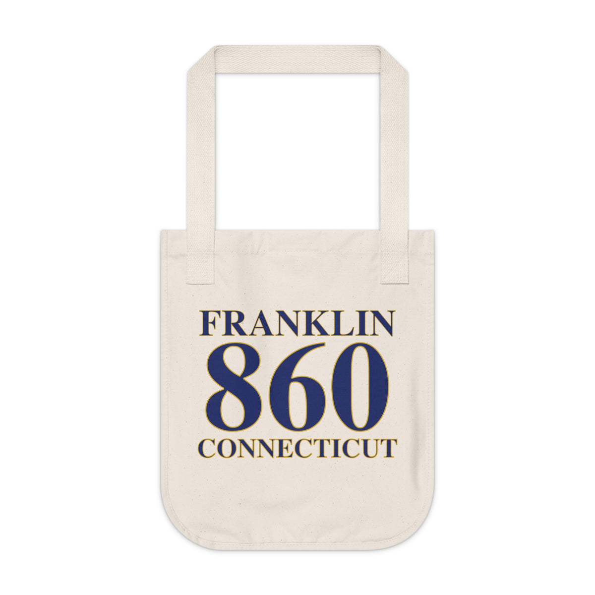 Franklin 860 Connecticut Organic Canvas Tote Bag