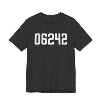 06242 Eastford CT Zip Code Unisex Jersey Short Sleeve T-Shirt