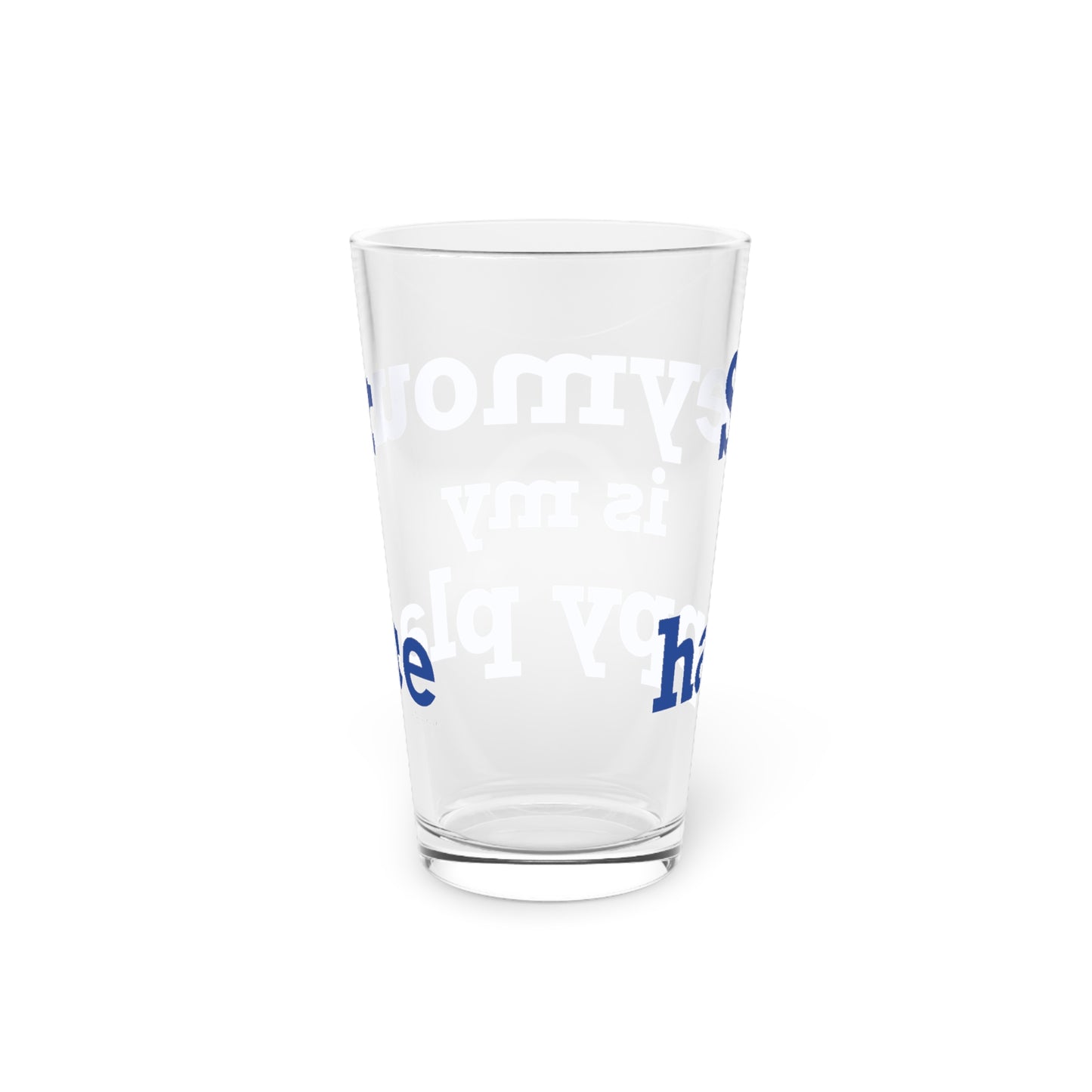 Seymour is My Happy Place Pint Glass, 16oz