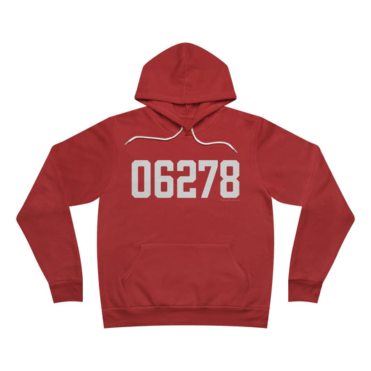 06278 Ashford CT Zip Code Unisex Sponge Fleece Pullover Hoodie