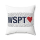 Westport Love Spun Polyester Square Pillow