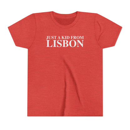 Just a kid from Lisbon Youth Short Sleeve T-Shirt
