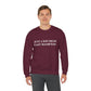 Copy of Just a kid from East Hampton Unisex Heavy Blend™ Crewneck Sweatshirt (white)