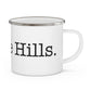 I Heart Lake Hills. Enamel Camping Mug
