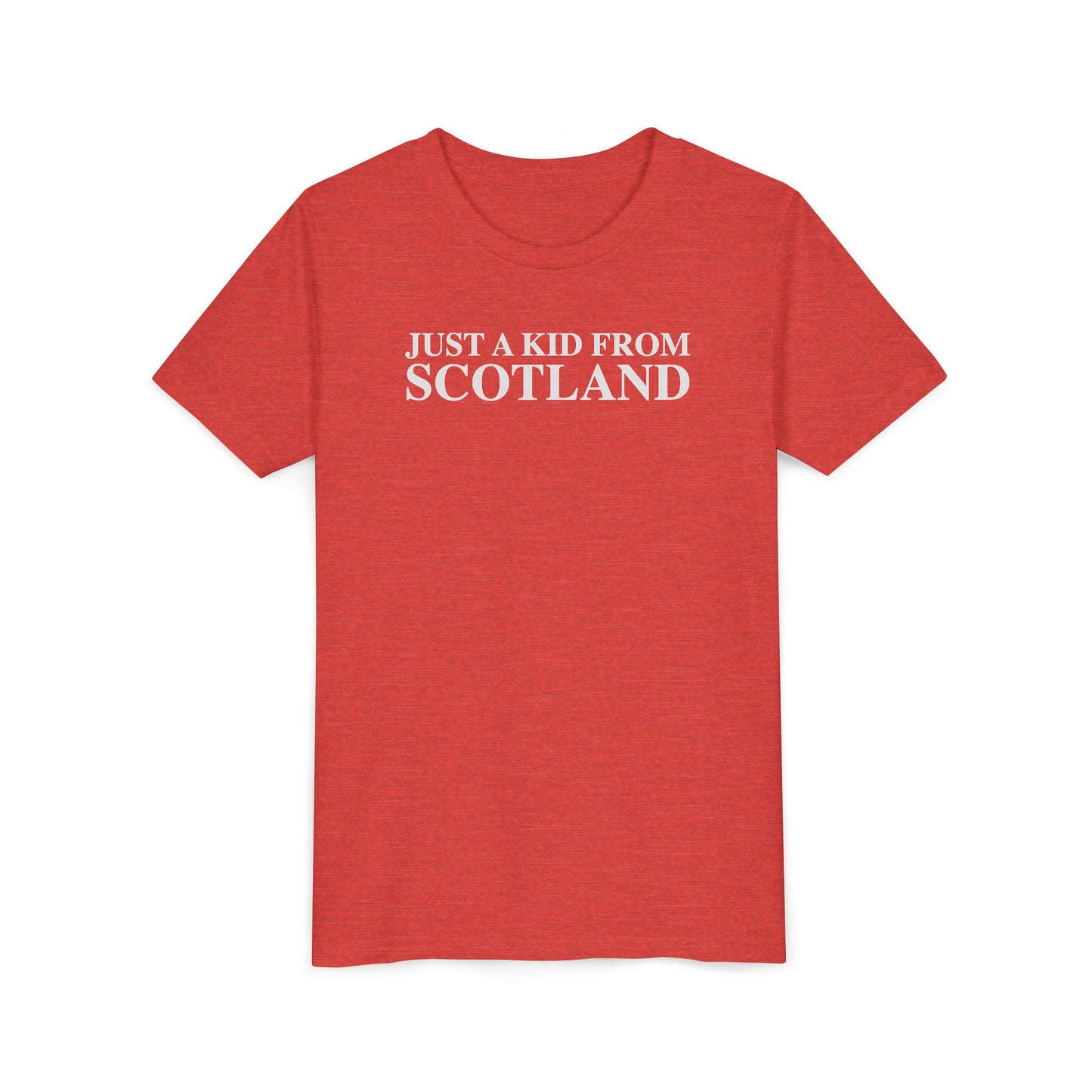 Just a kid from Scotland Youth Short Sleeve T-Shirt