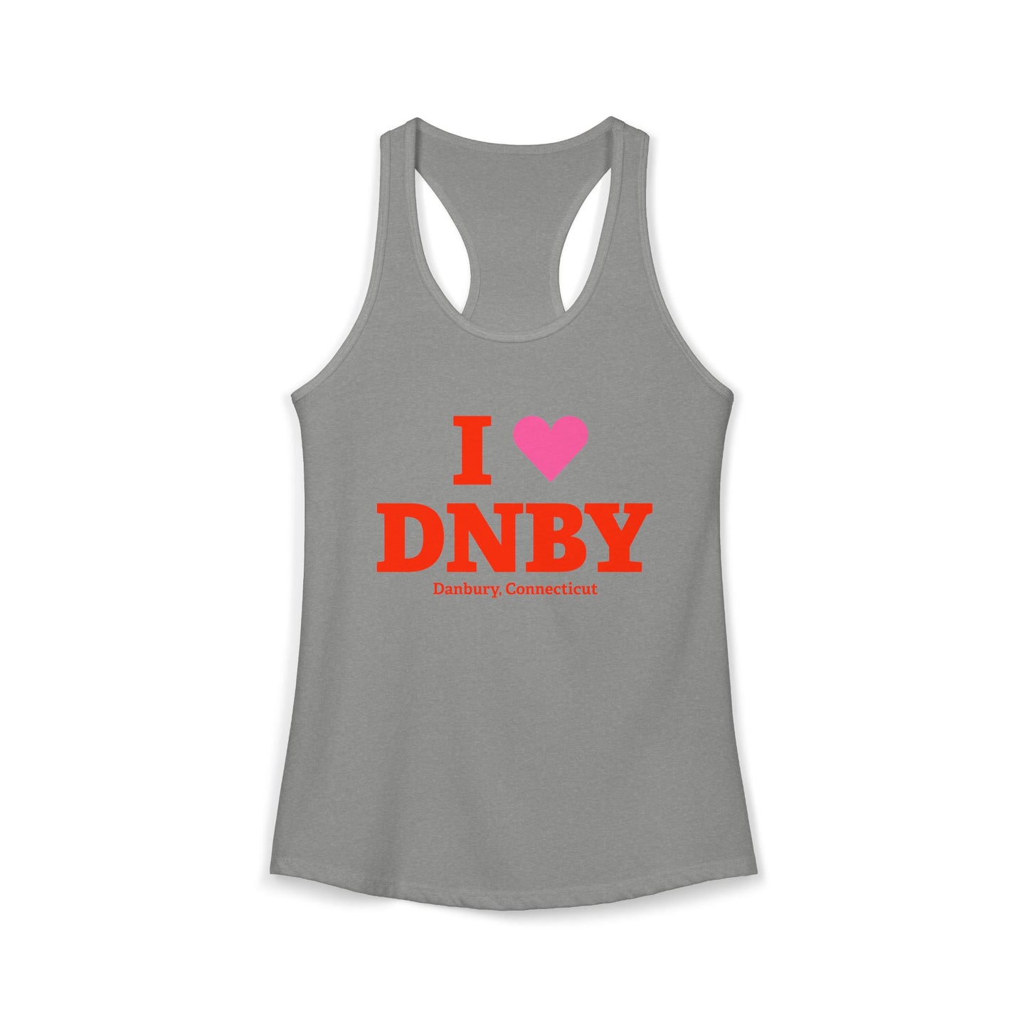 I Heart DNBY Women's Ideal Racerback Tank Top